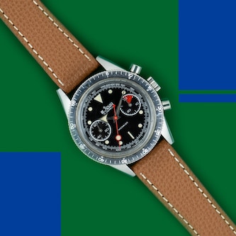 Pre-Owned LeJour by Analog Shift LeJour 'Broad Arrow' Chronograph