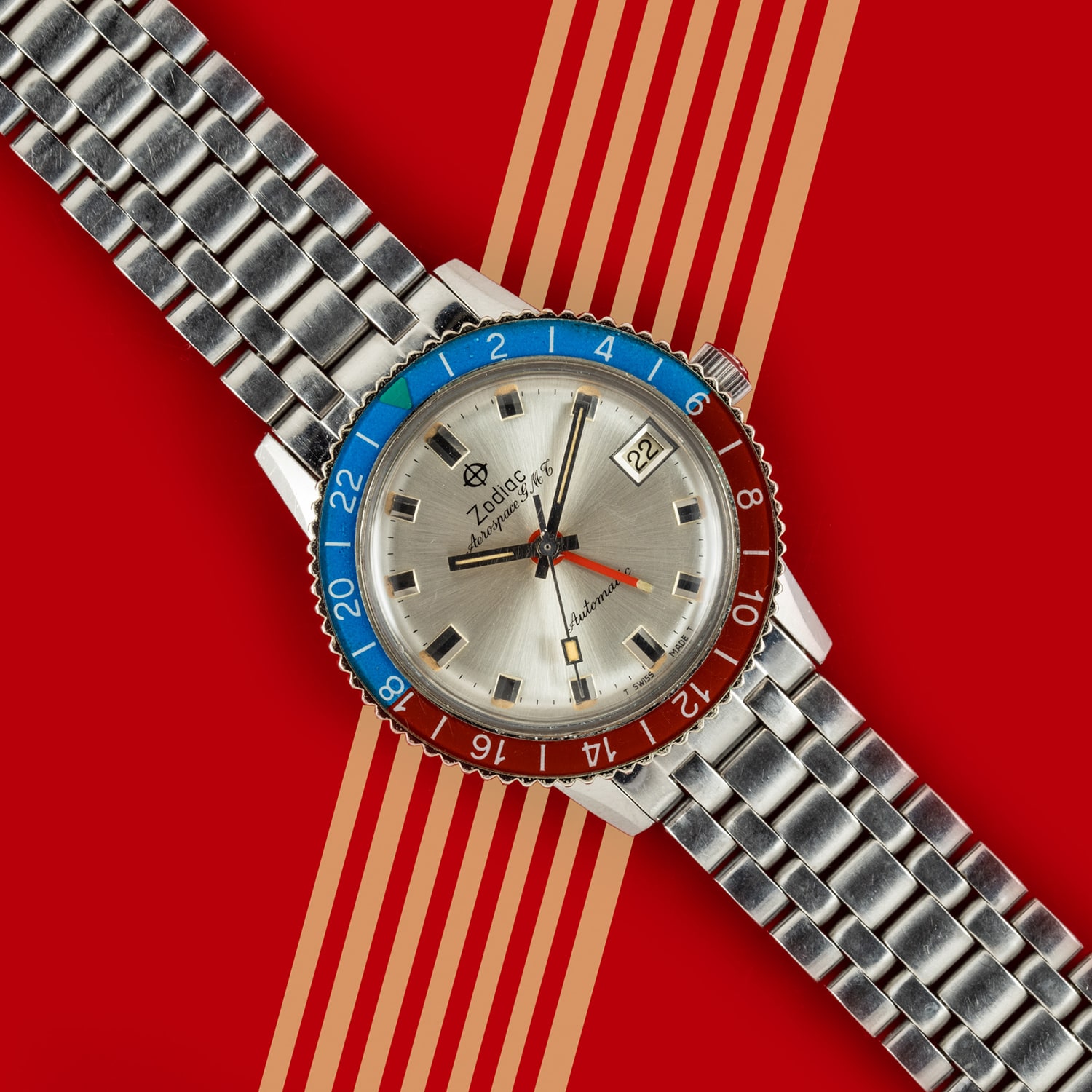 Zodiac shop gmt pepsi