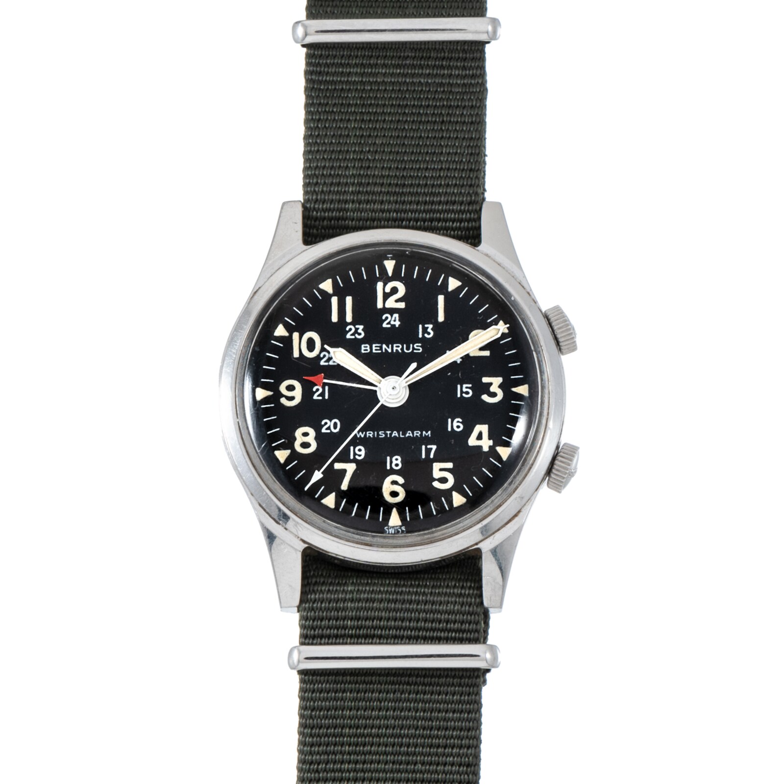 Pre-Owned Benrus Benrus Wrist Alarm 'Bullitt'