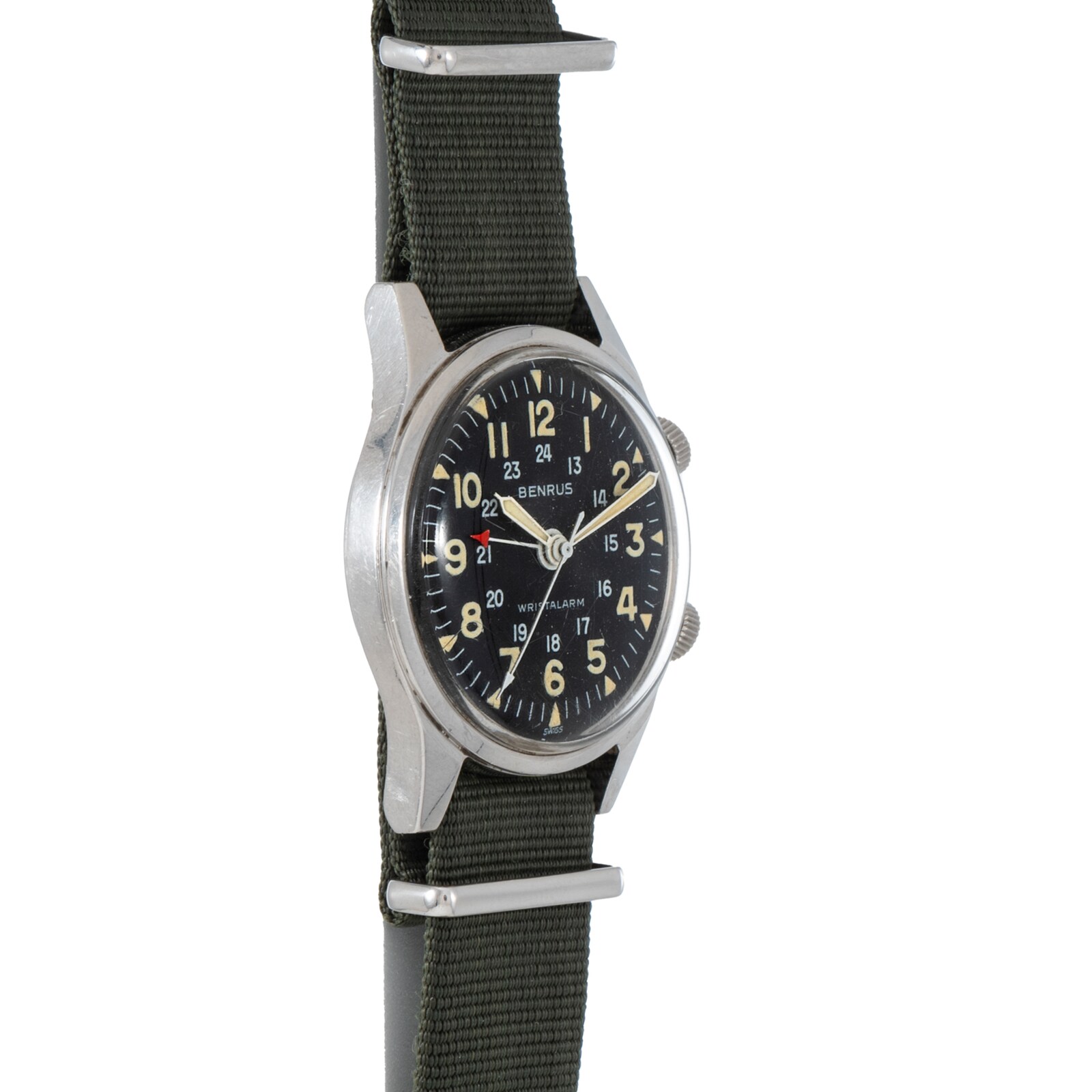Pre-Owned Benrus Benrus Wrist Alarm 'Bullitt'
