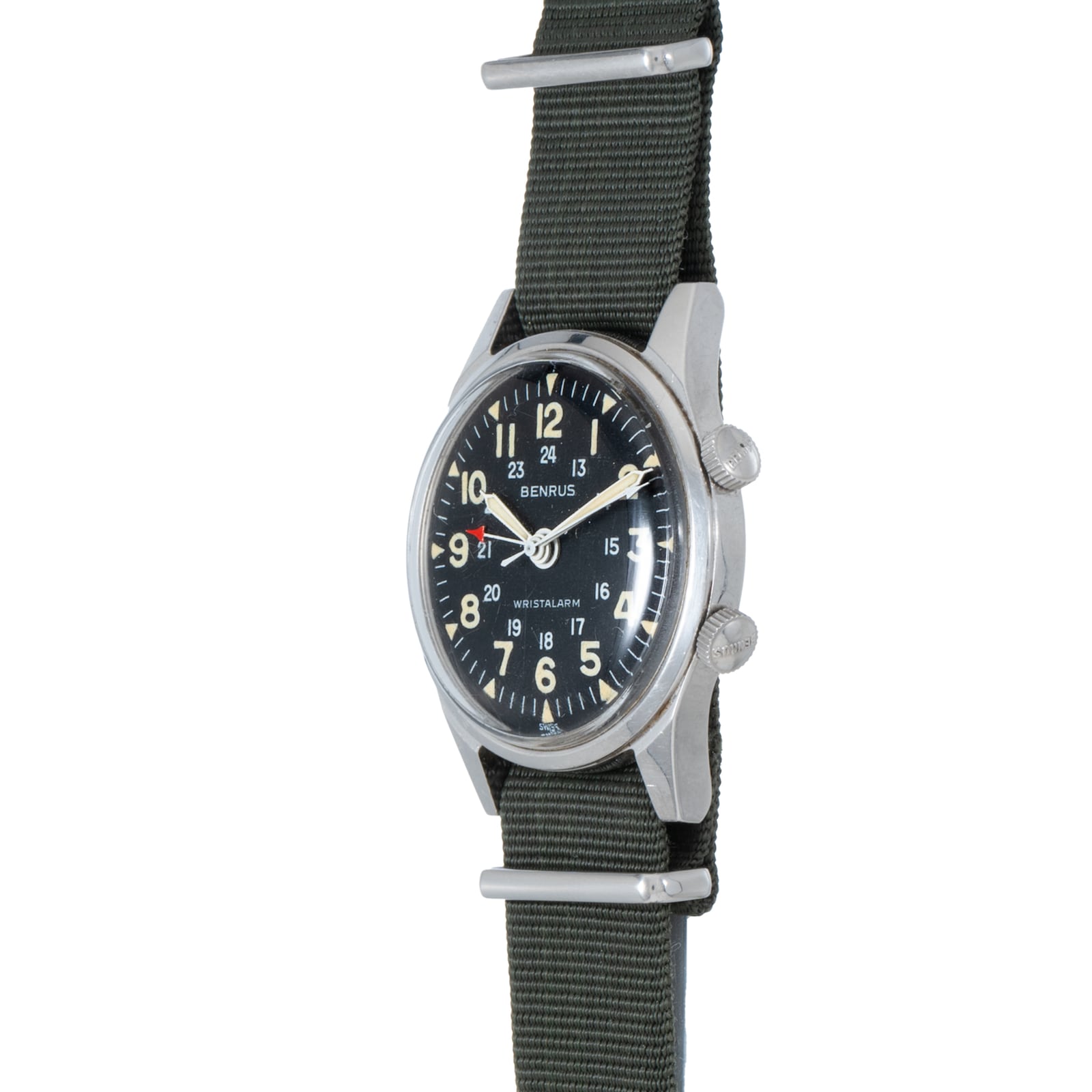 Pre-Owned Benrus Benrus Wrist Alarm 'Bullitt'