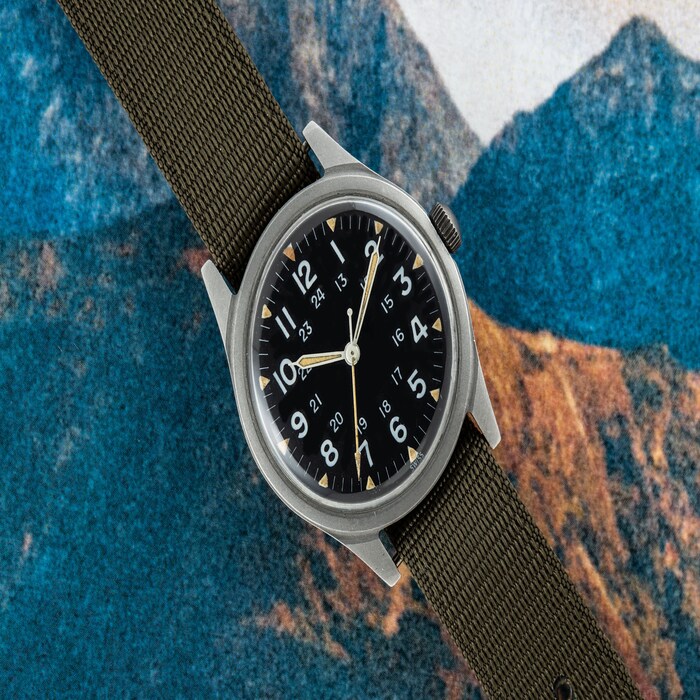 Pre-Owned Benrus by Analog Shift Benrus GI Watch
