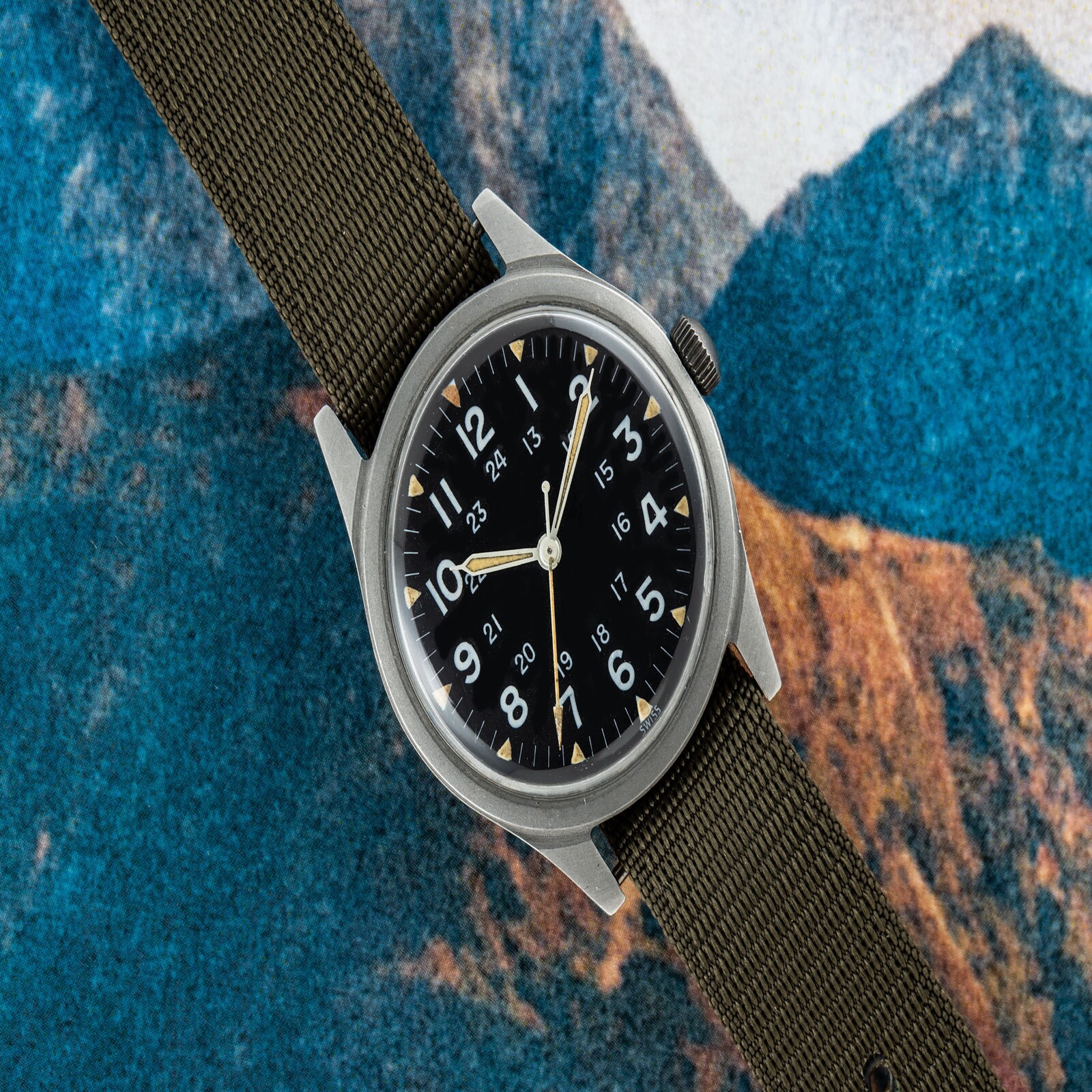 Pre-Owned Benrus by Analog Shift Benrus GI Watch