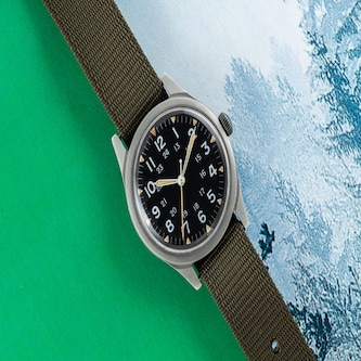 Pre-Owned Benrus by Analog Shift Benrus GI Watch