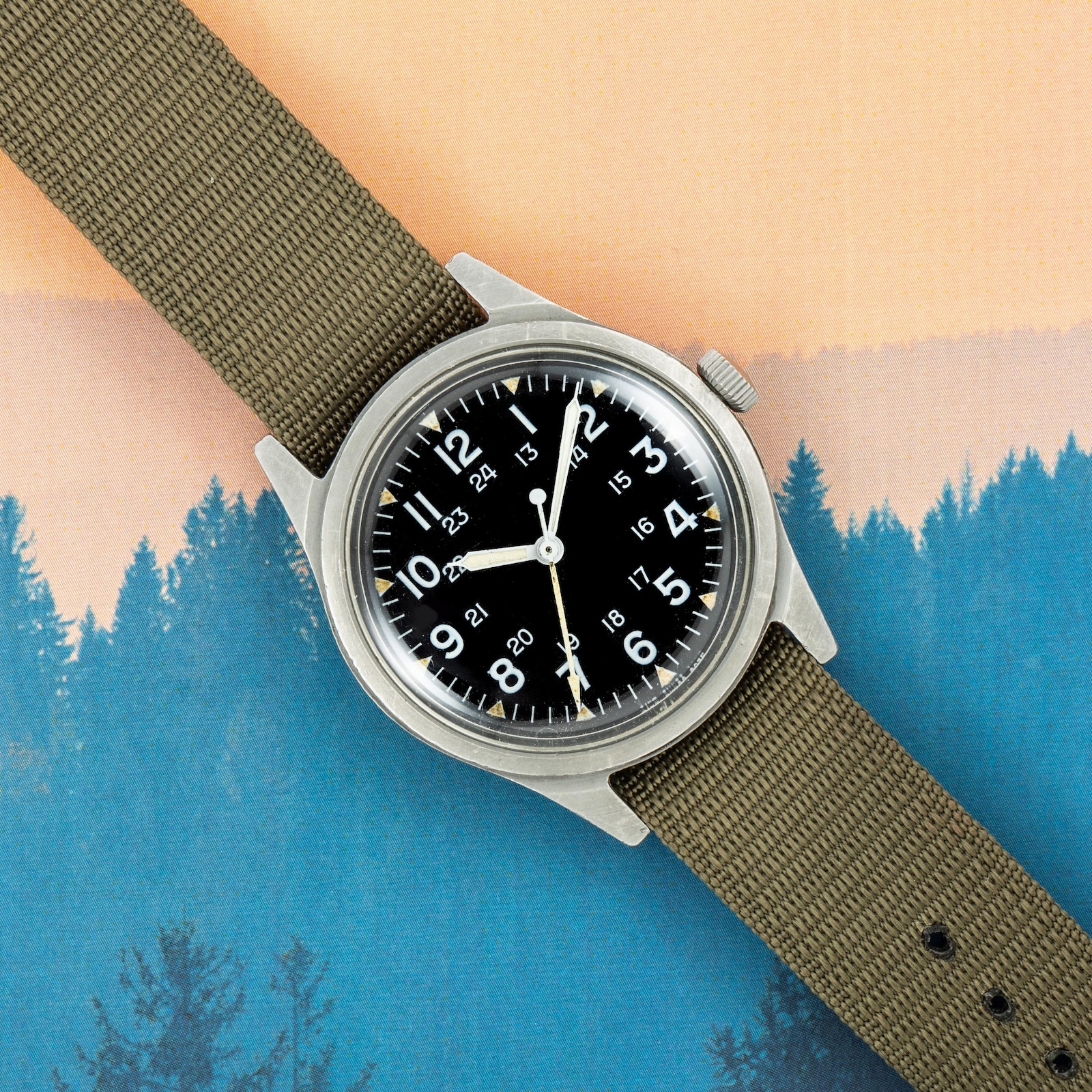 Pre-Owned Benrus by Analog Shift Benrus GI Watch