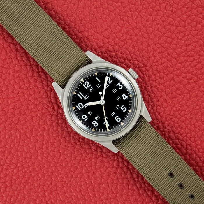 Pre-Owned Benrus by Analog Shift Pre-Owned Benrus GI Watch