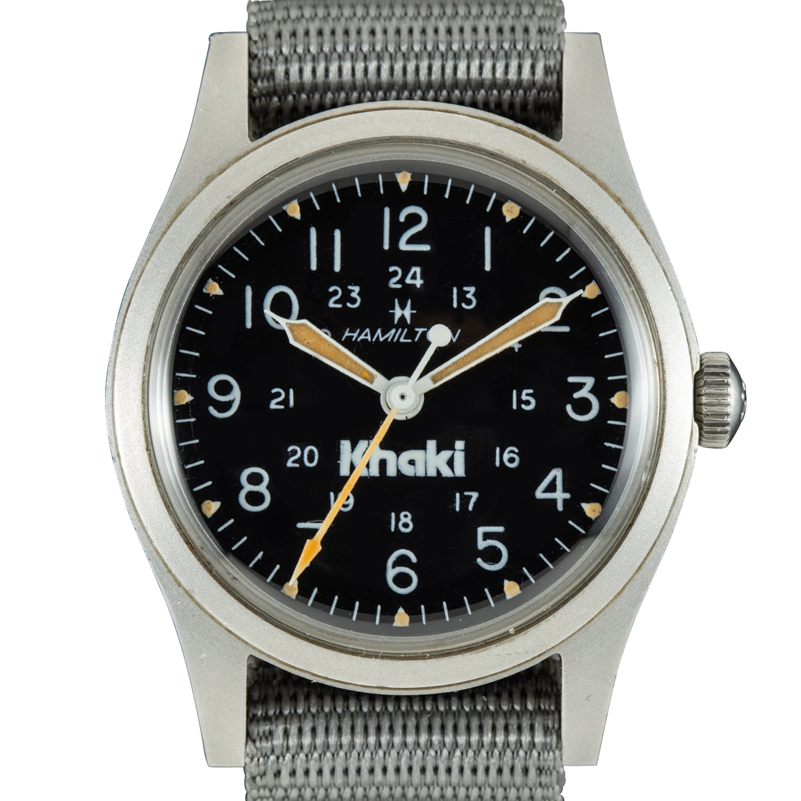 Pre-Owned Hamilton by Analog Shift Kahki Field Watch
