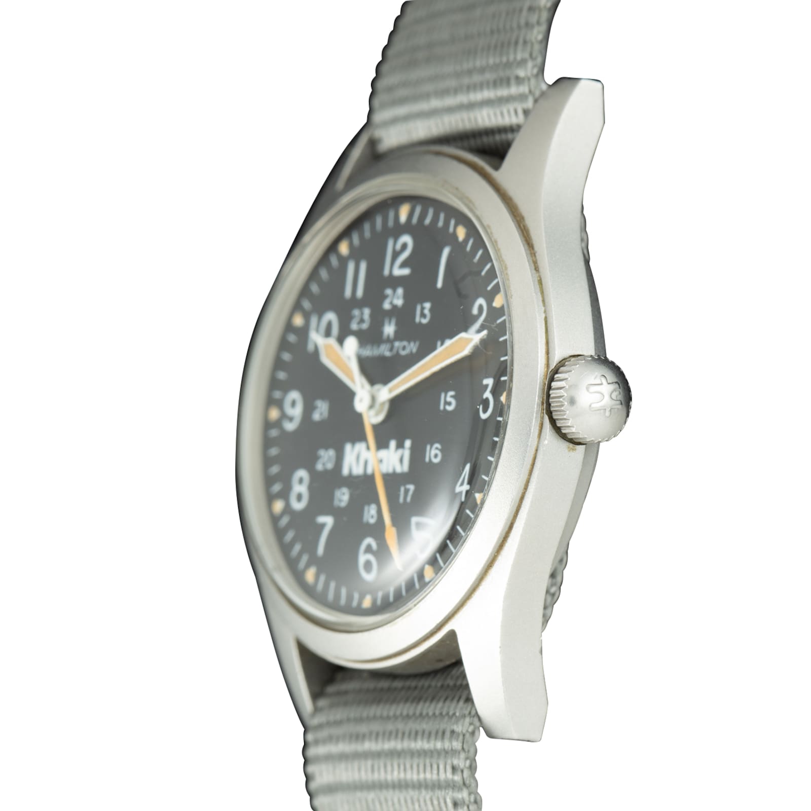 Pre-Owned Hamilton by Analog Shift Kahki Field Watch