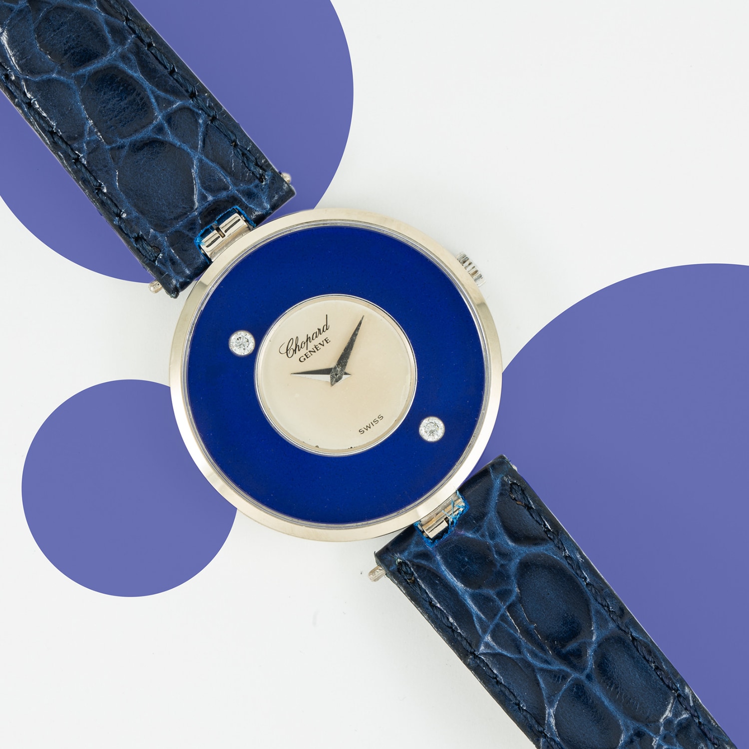 Pre Owned Chopard Happy Diamonds Lapis