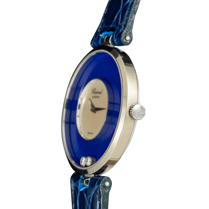 Pre-Owned Chopard by Analog Shift Pre-Owned Chopard Happy Diamonds 'Lapis'