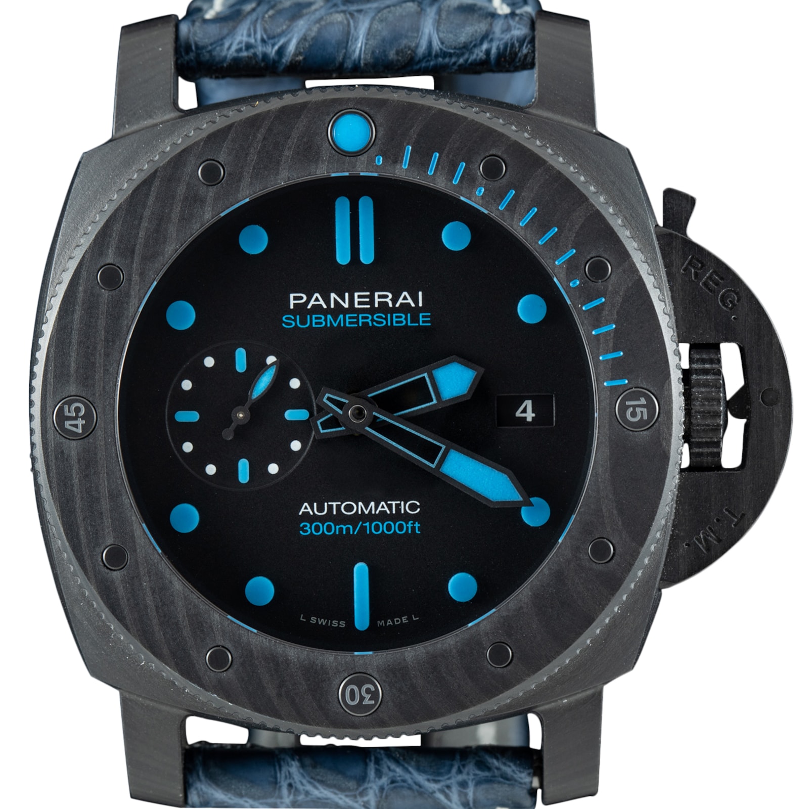 Pre-Owned Panerai by Analog Shift Luminor Submersible Carbotech