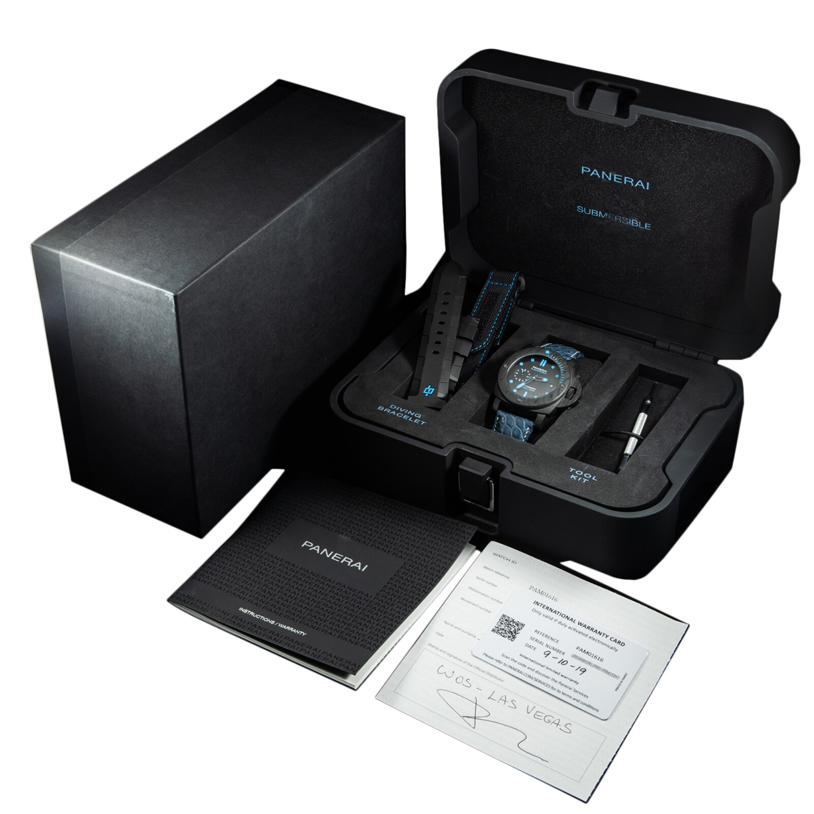 Pre-Owned Panerai by Analog Shift Luminor Submersible Carbotech