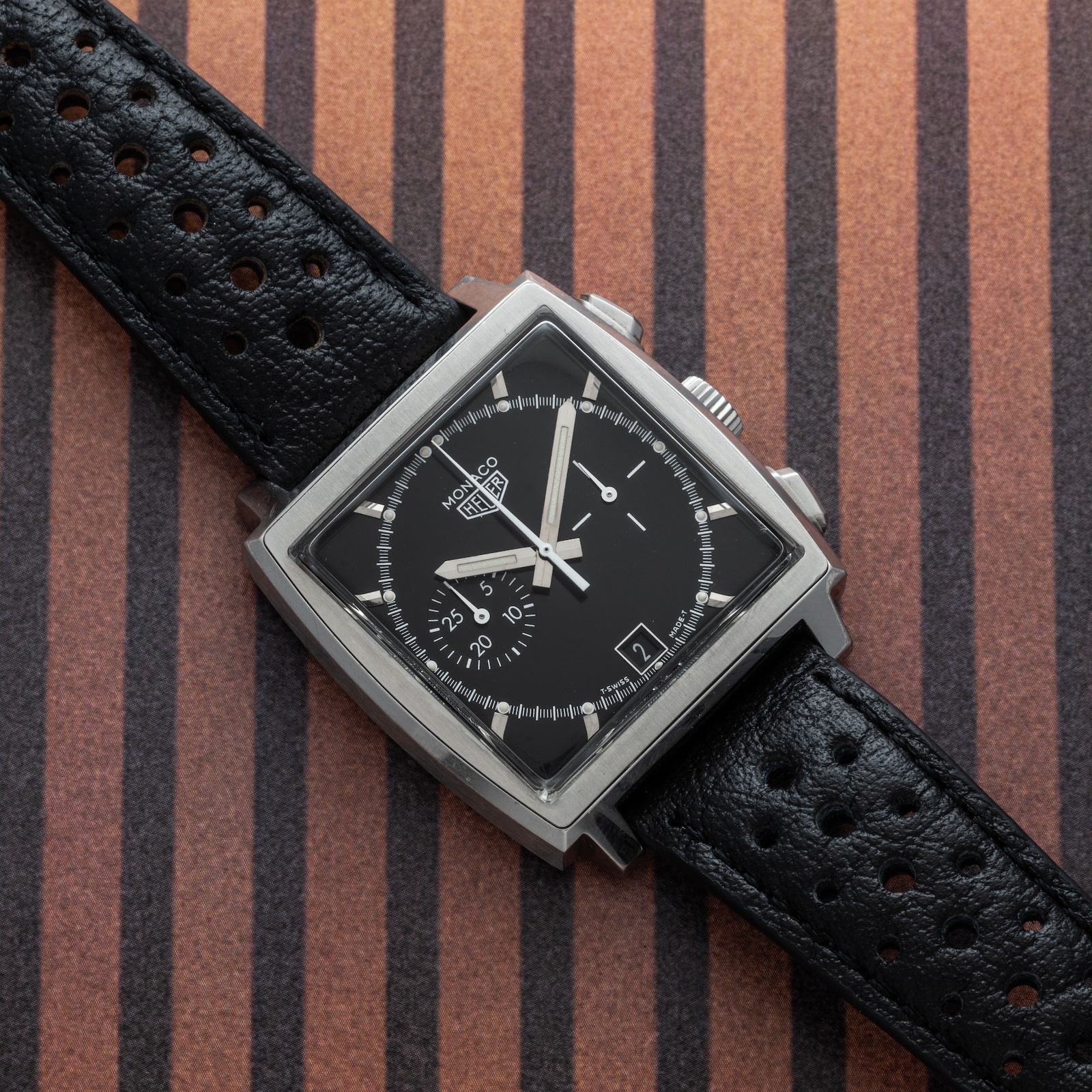 Pre-Owned Tag Heuer by Analog Shift Monaco Re-edition
