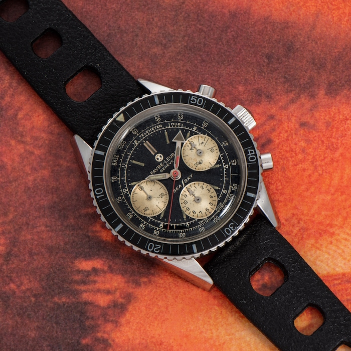 Pre-Owned Favre-Leuba Sea Sky Chronograph