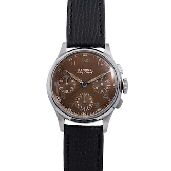 Pre-Owned Benrus by Analog Shift Benrus Sky Chief 'Tropical'