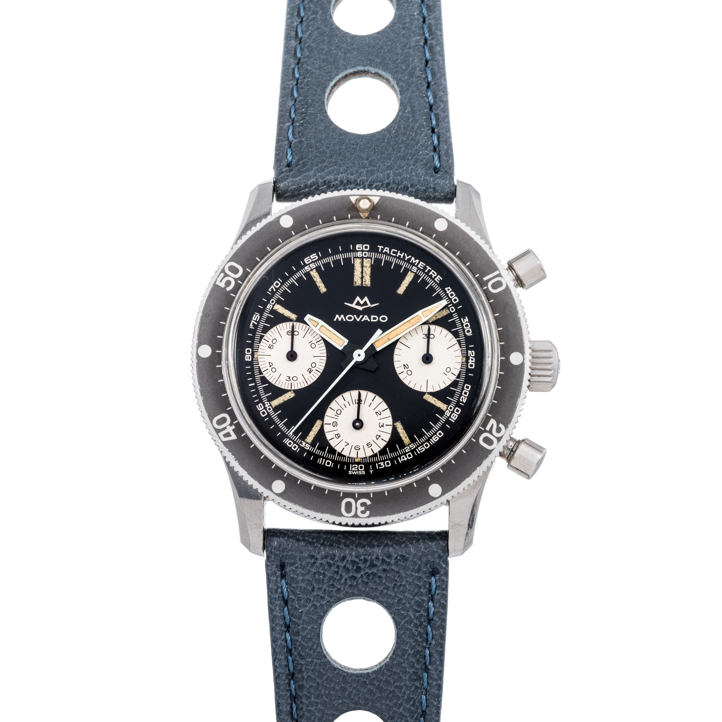 Pre Owned Movado Super Sub Sea Chronograph AS04101 Mayors