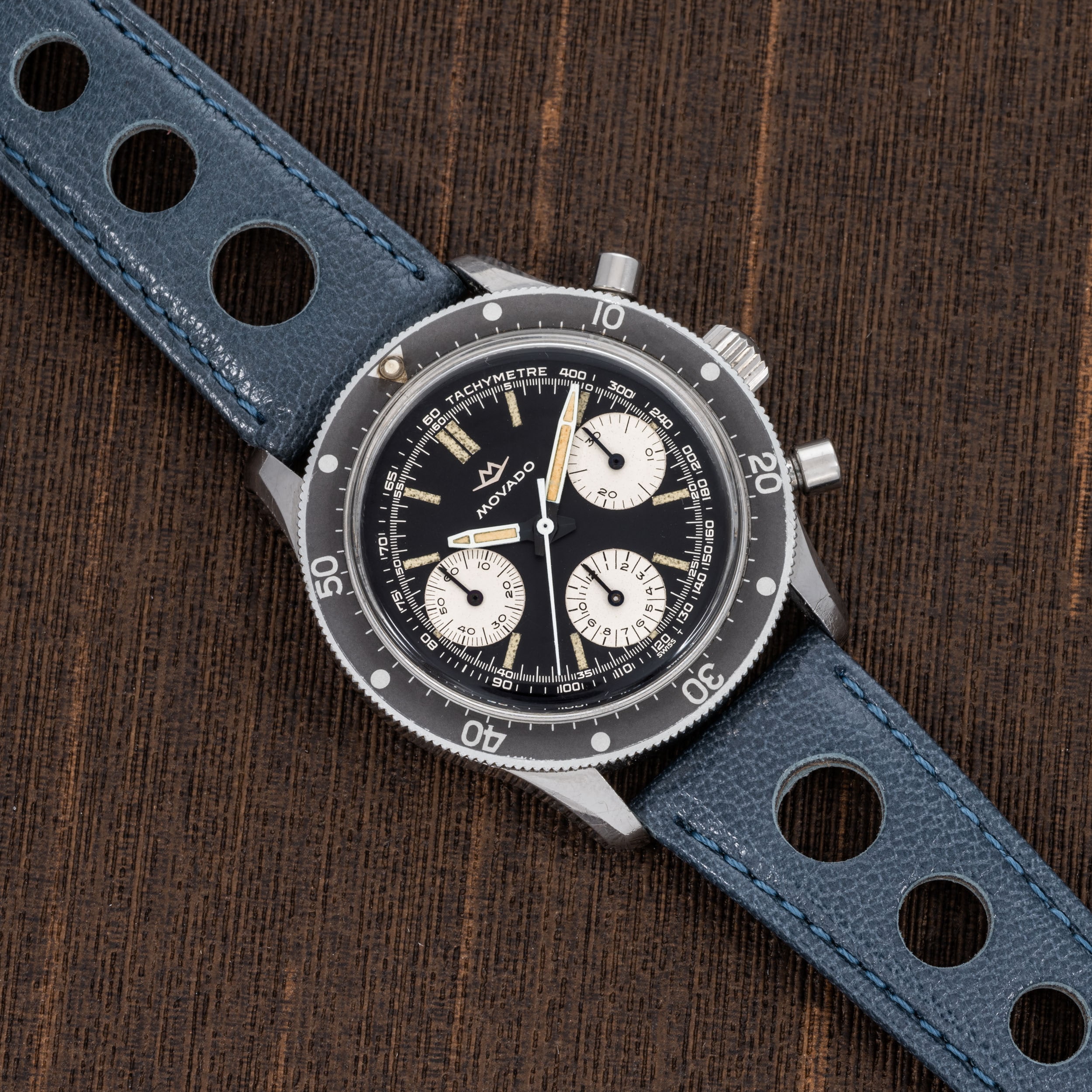 Movado vintage chronograph hot sale