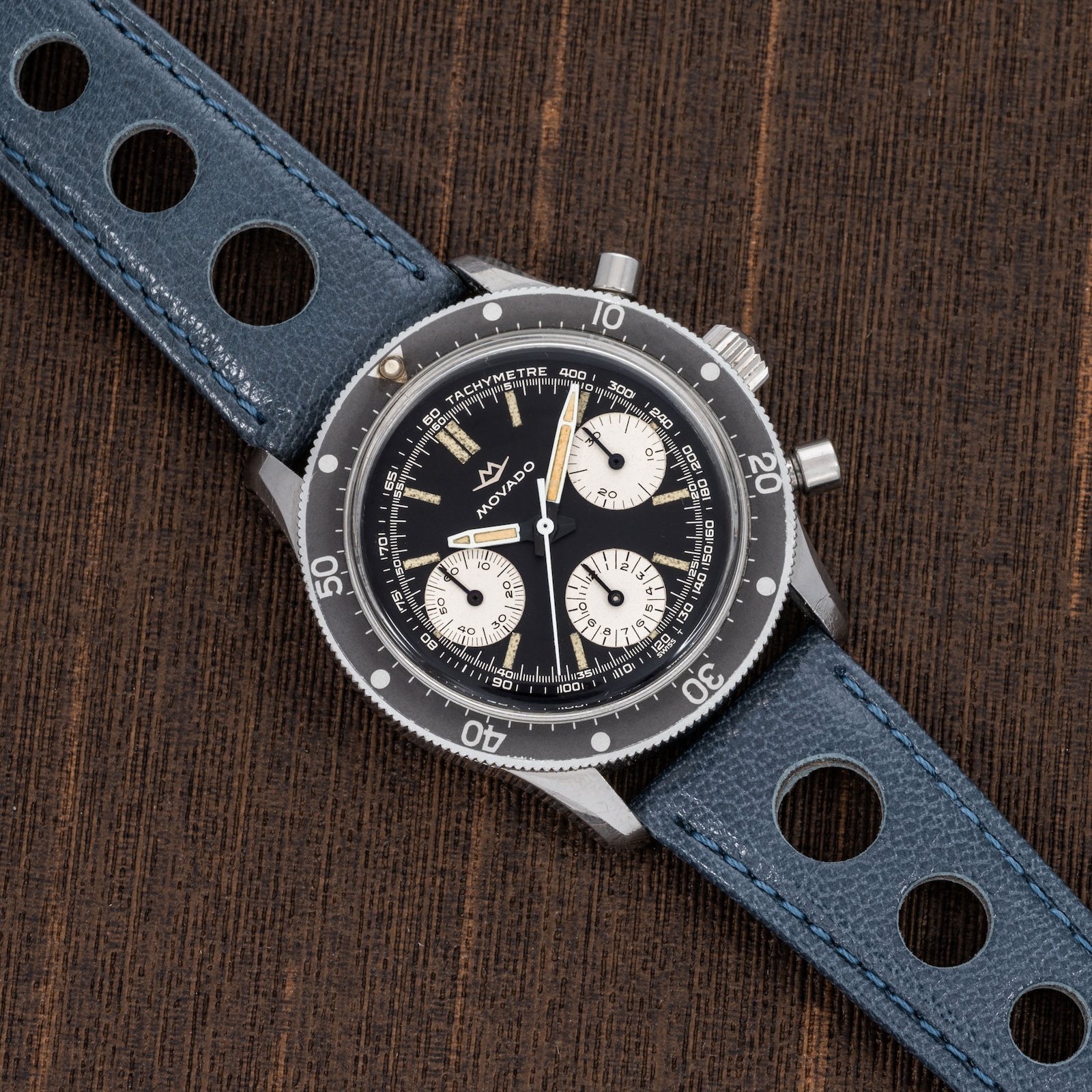 Pre-Owned Movado Super Sub Sea Chronograph
