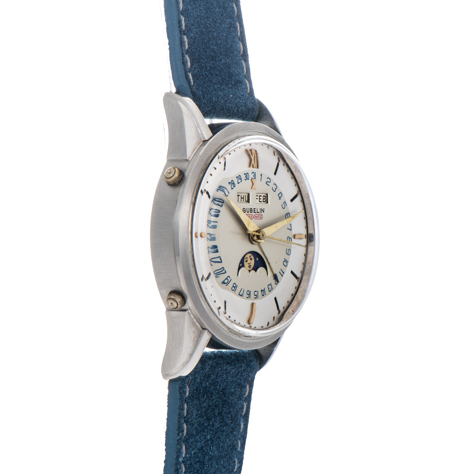 Pre-Owned Gubelin by Analog Shift Gubelin Triple Calendar Moonphase 'Jumbo'
