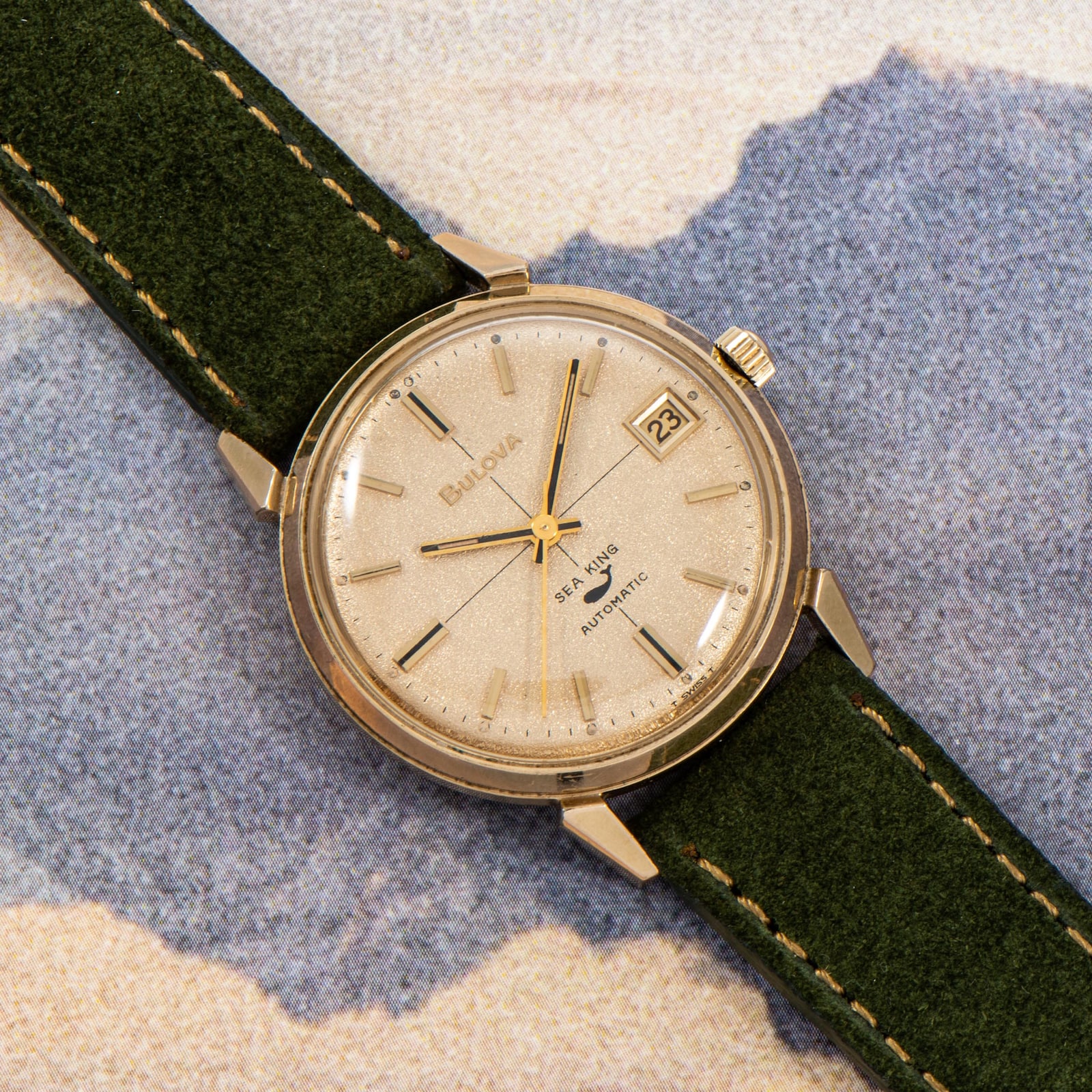 Pre-Owned Bulova by Analog Shift Bulova Sea King