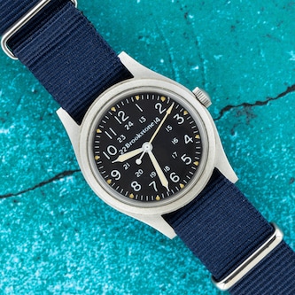 Pre-Owned Hamilton by Analog Shift "Brookstone" Field Watch