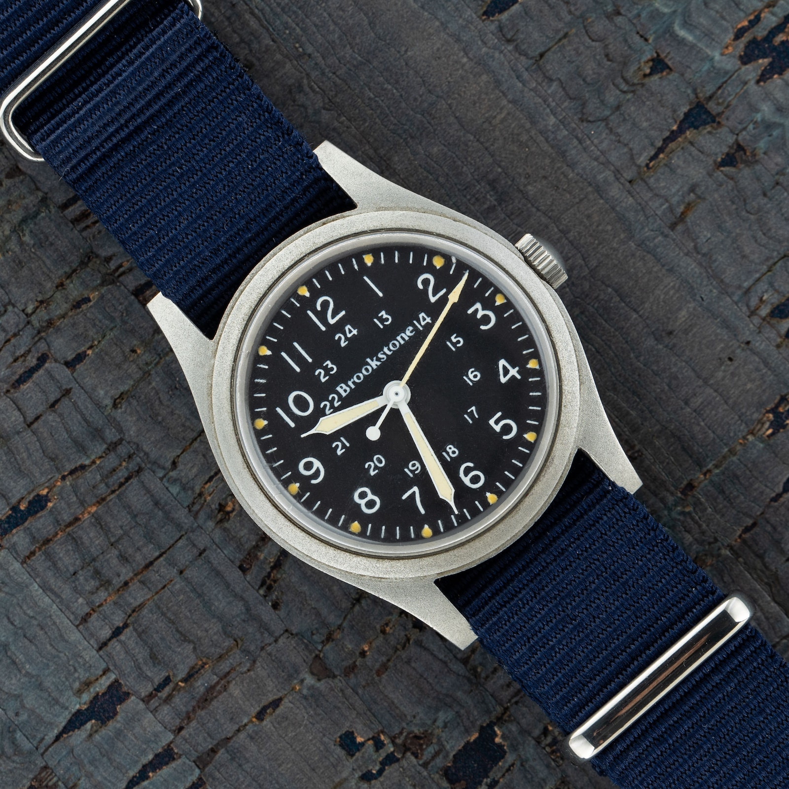 Pre-Owned Hamilton by Analog Shift "Brookstone" Field Watch