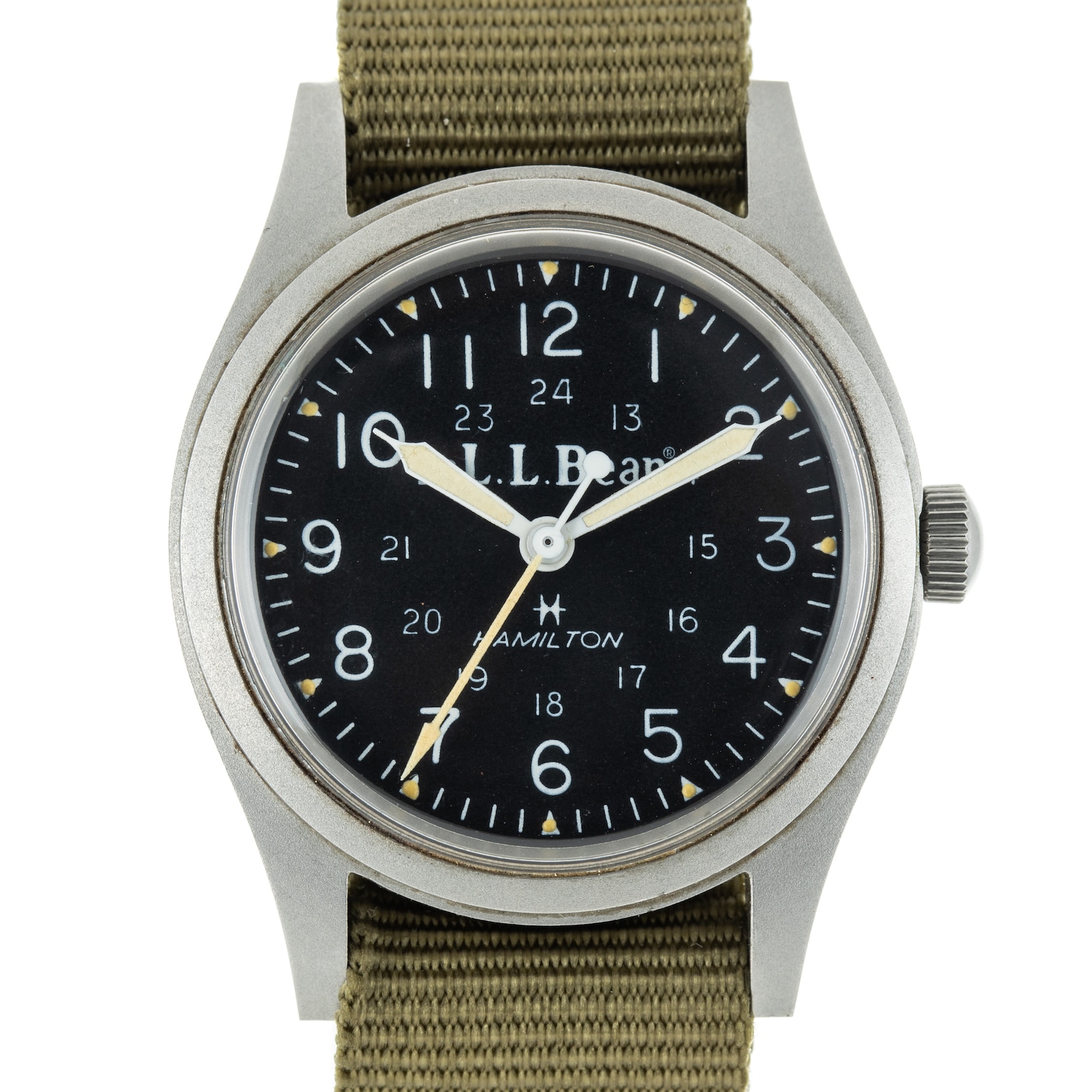 Pre-Owned Hamilton Field Watch For LL Bean