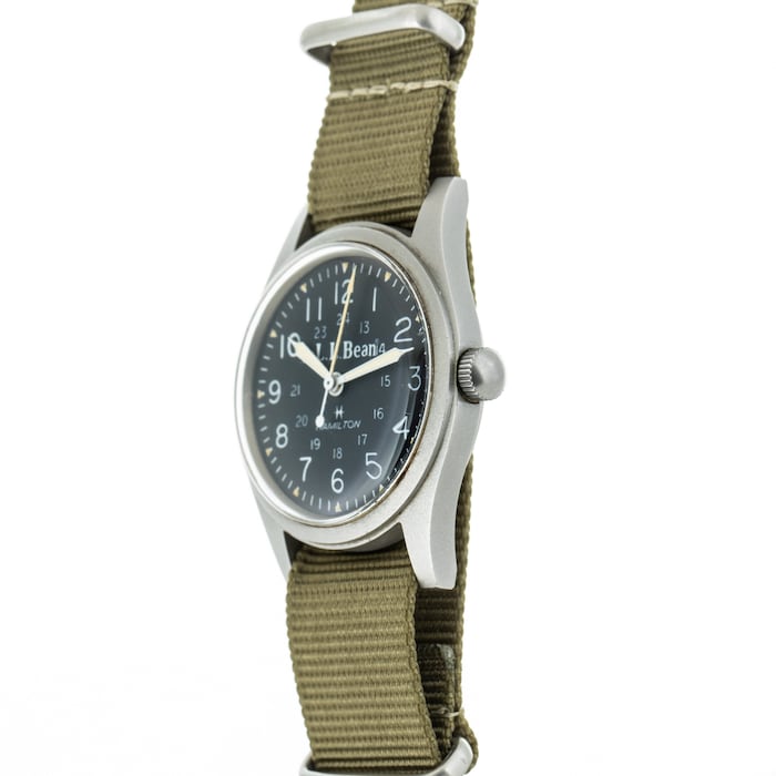Pre-Owned Hamilton Field Watch For LL Bean