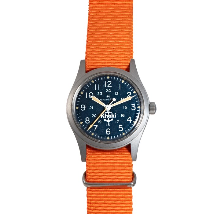 Pre-Owned Hamilton Hamilton Khaki Field 'Blue Anchor'