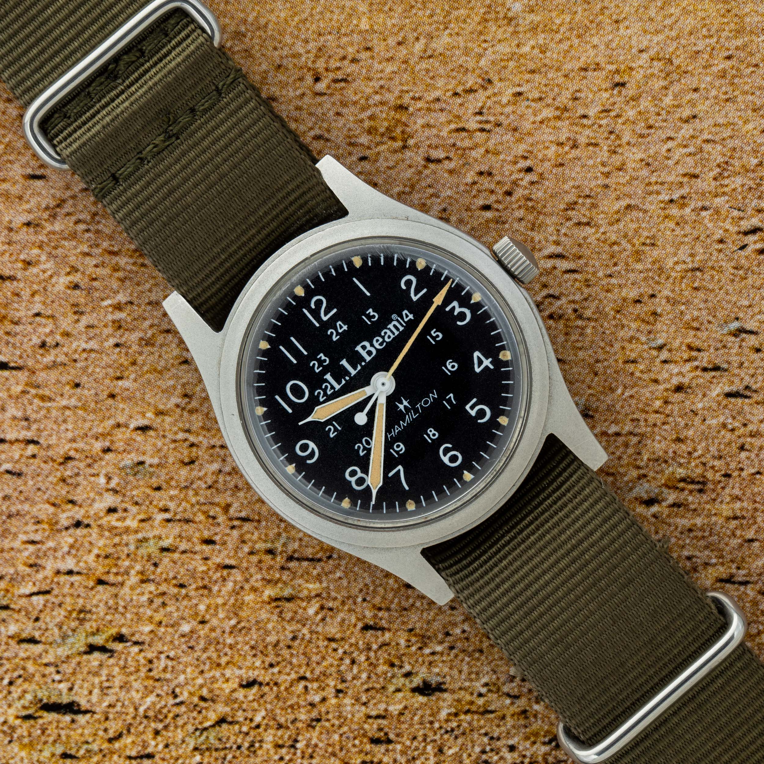 Pre-Owned Hamilton Field Watch For LL Bean