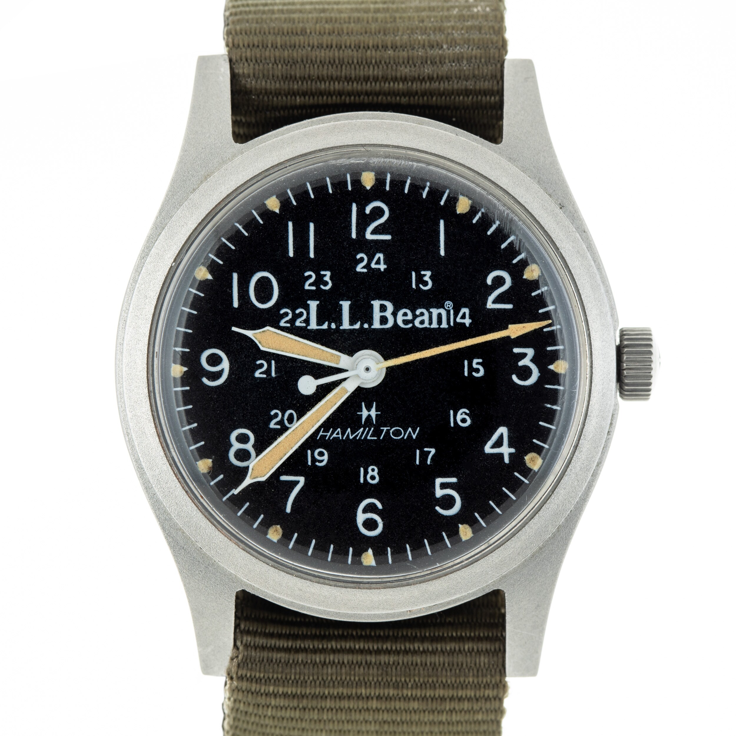 Pre-Owned Hamilton Field Watch For LL Bean