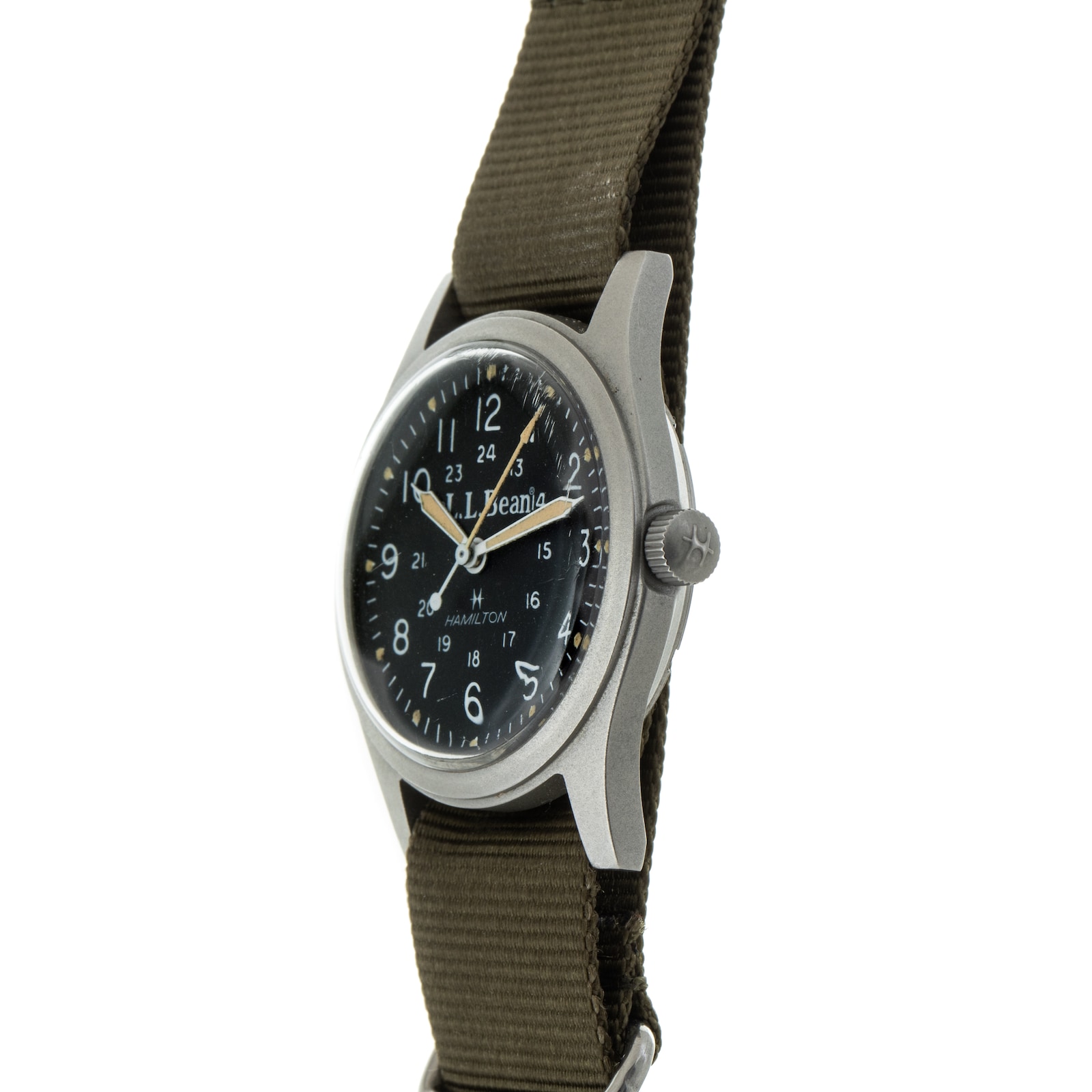 Pre-Owned Hamilton by Analog Shift Field Watch For LL Bean