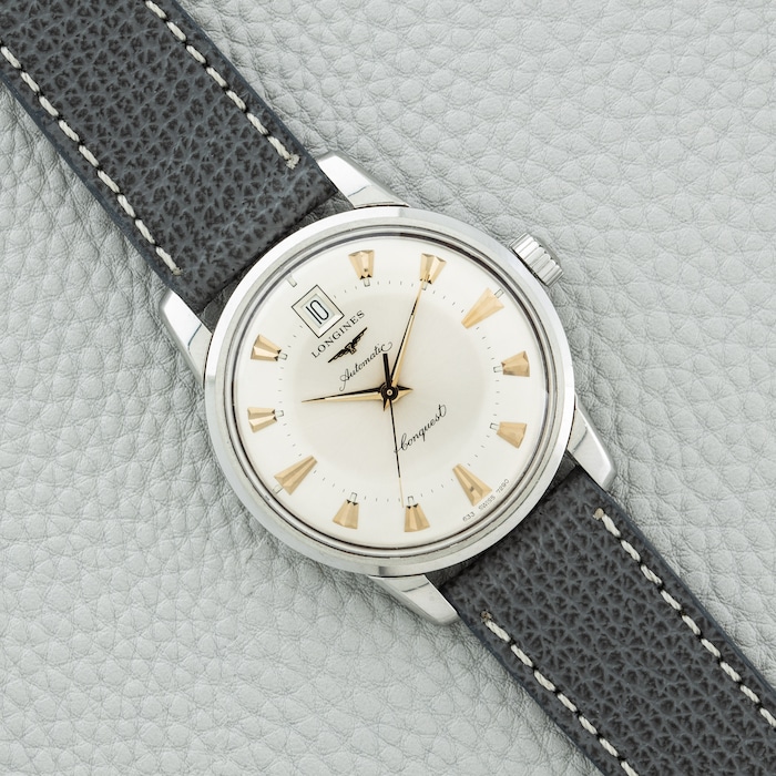 Pre-Owned Longines by Analog Shift Conquest Date