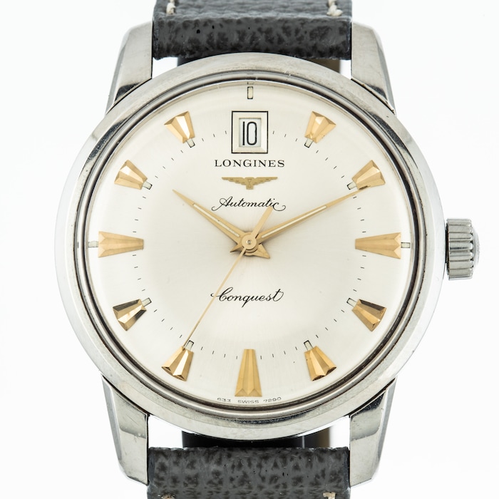 Pre-Owned Longines by Analog Shift Conquest Date