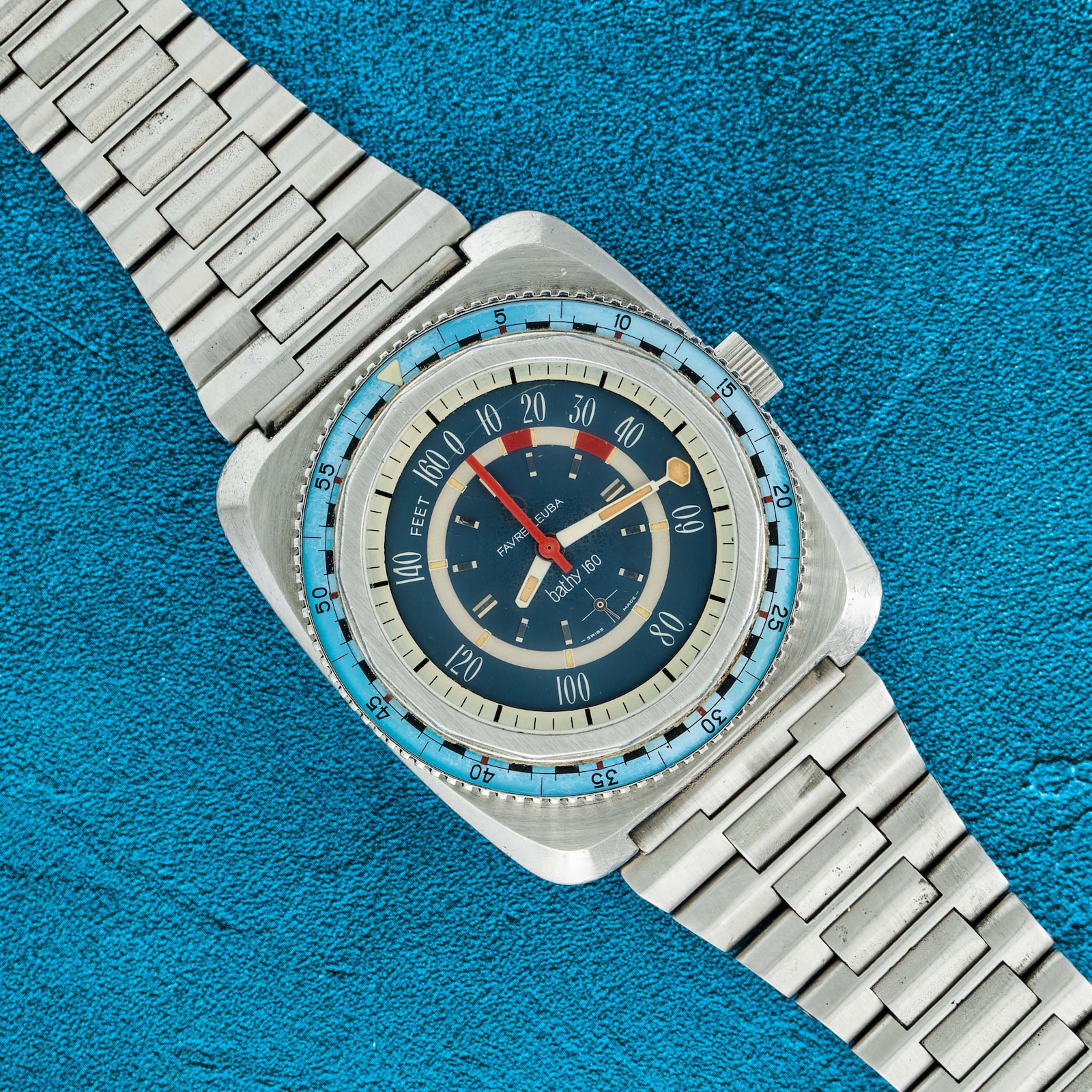 Pre-Owned Favre-Leuba by Analog Shift Favre-Leuba Bathy 160