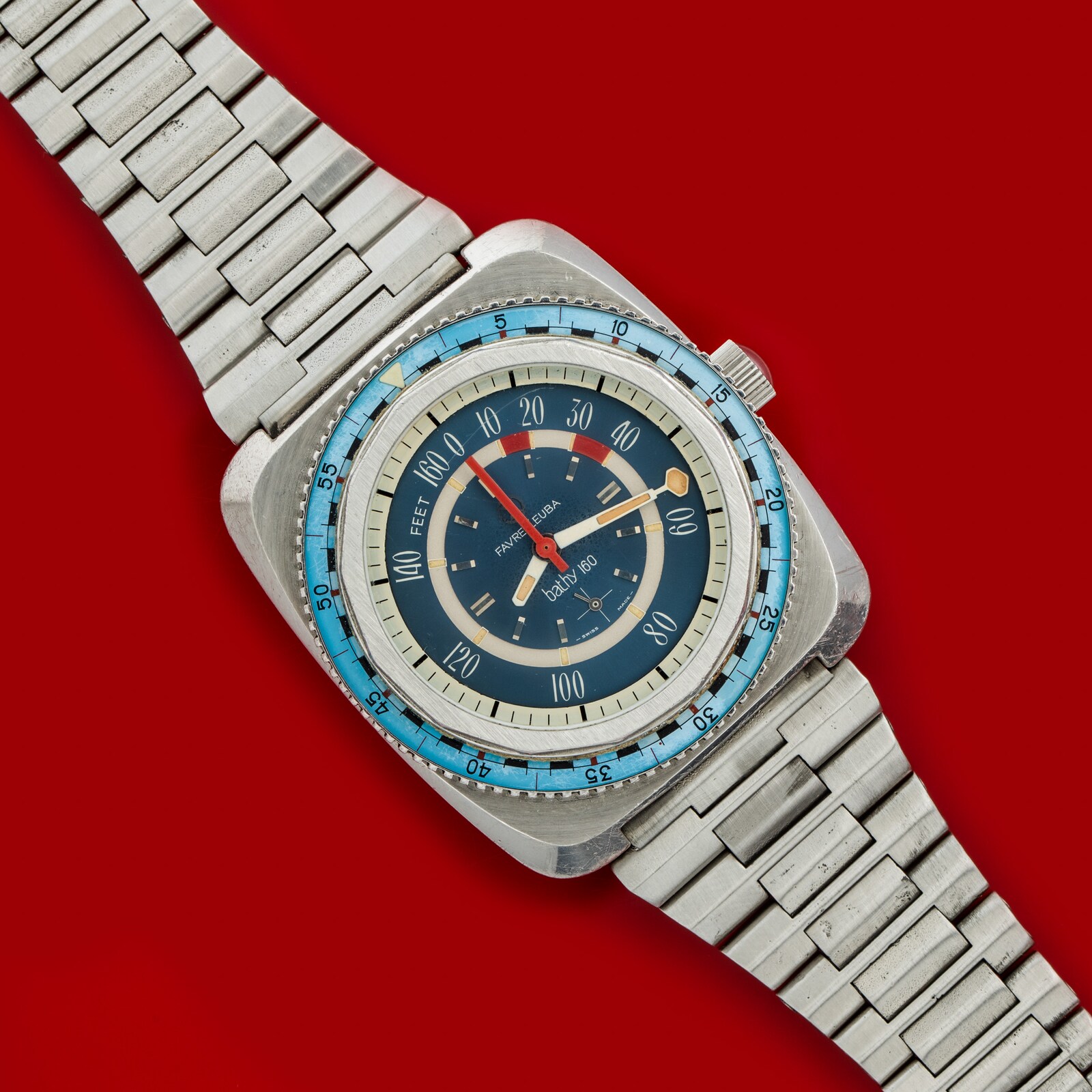 Pre-Owned Favre-Leuba by Analog Shift Favre-Leuba Bathy 160