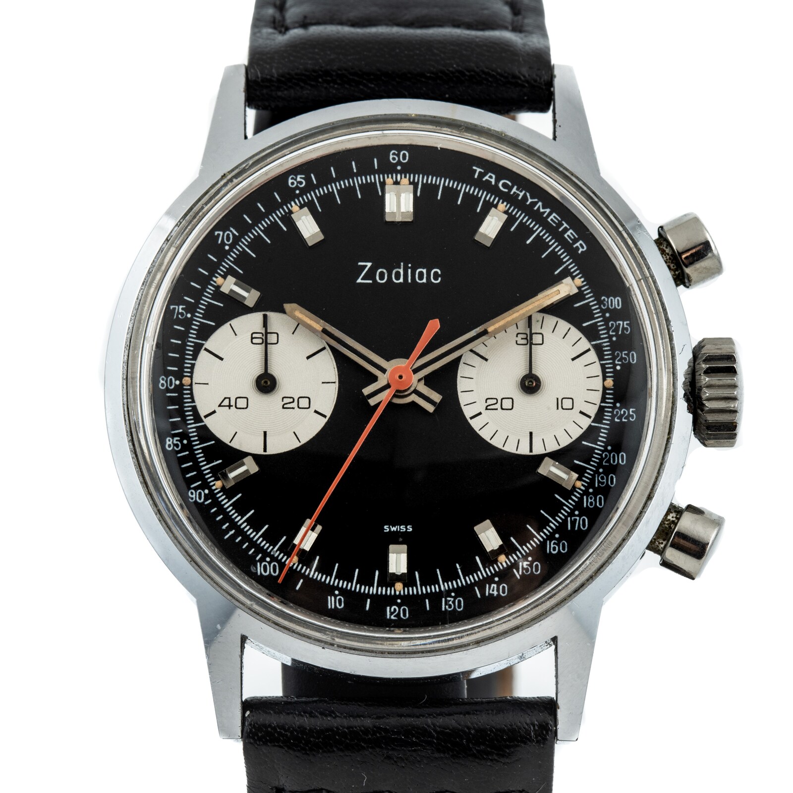 Pre-Owned Zodiac by Analog Shift Zodiac Chronograph "Poor Man's Carrera"