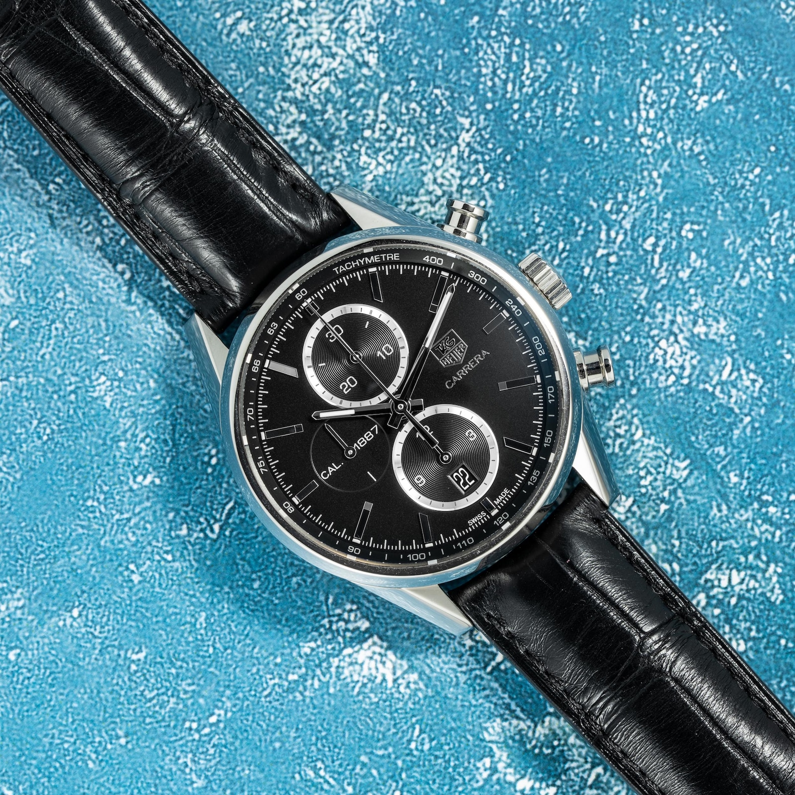 Pre-Owned TAG Heuer by Analog Shift Carrera Calibre 1887 Chronograph