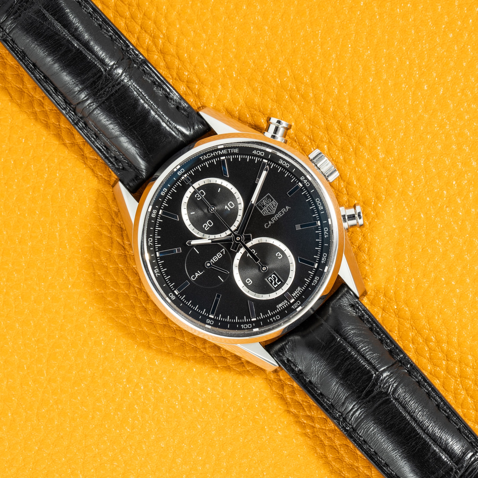 Pre-Owned TAG Heuer by Analog Shift Carrera Calibre 1887 Chronograph