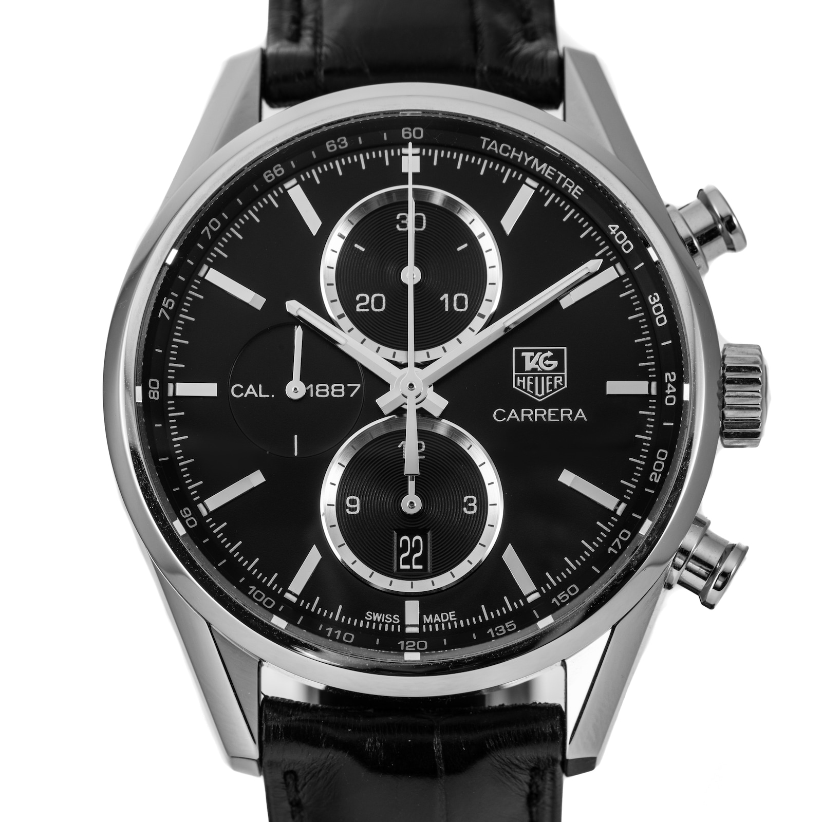Pre-Owned TAG Heuer by Analog Shift Carrera Calibre 1887 Chronograph