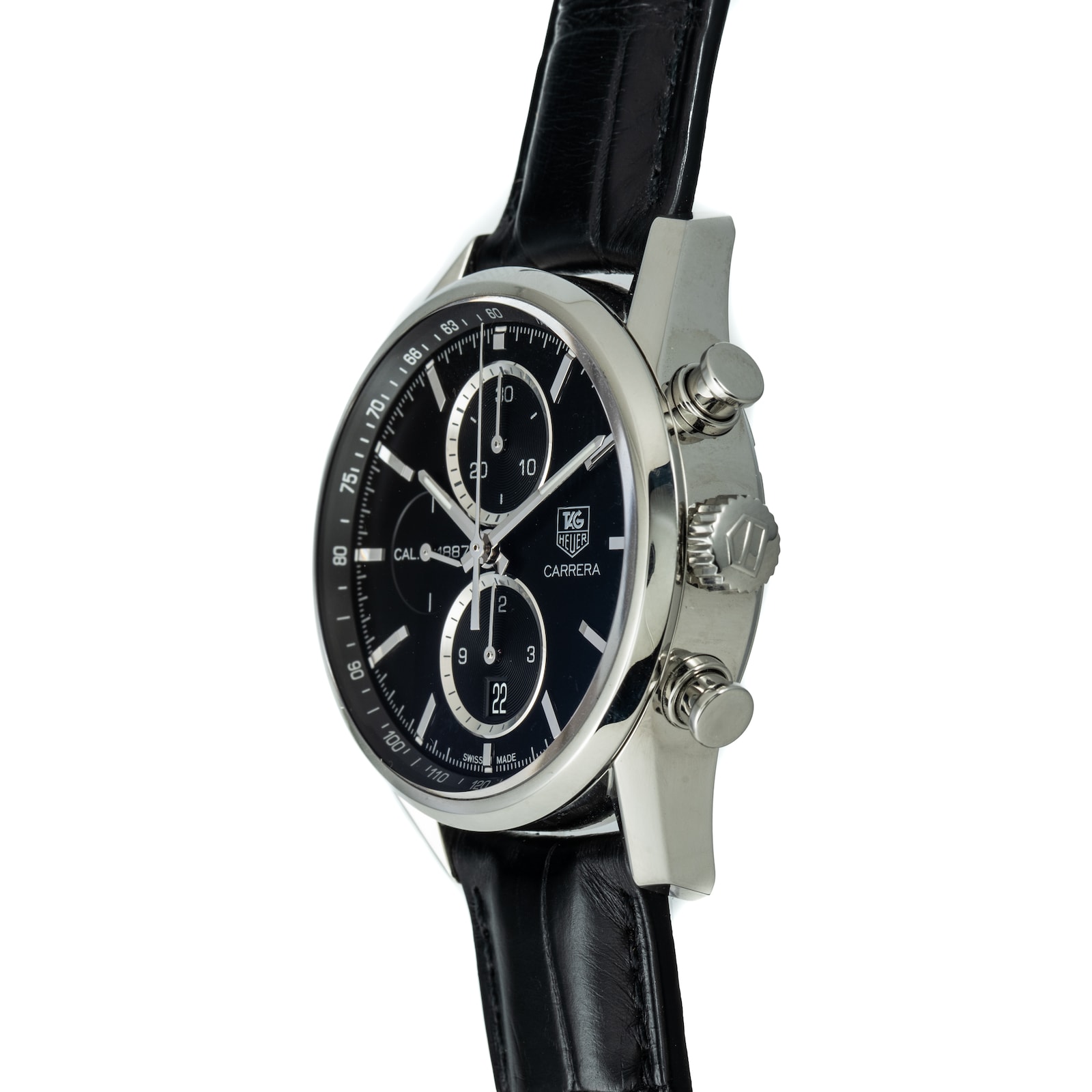 Pre-Owned TAG Heuer by Analog Shift Carrera Calibre 1887 Chronograph
