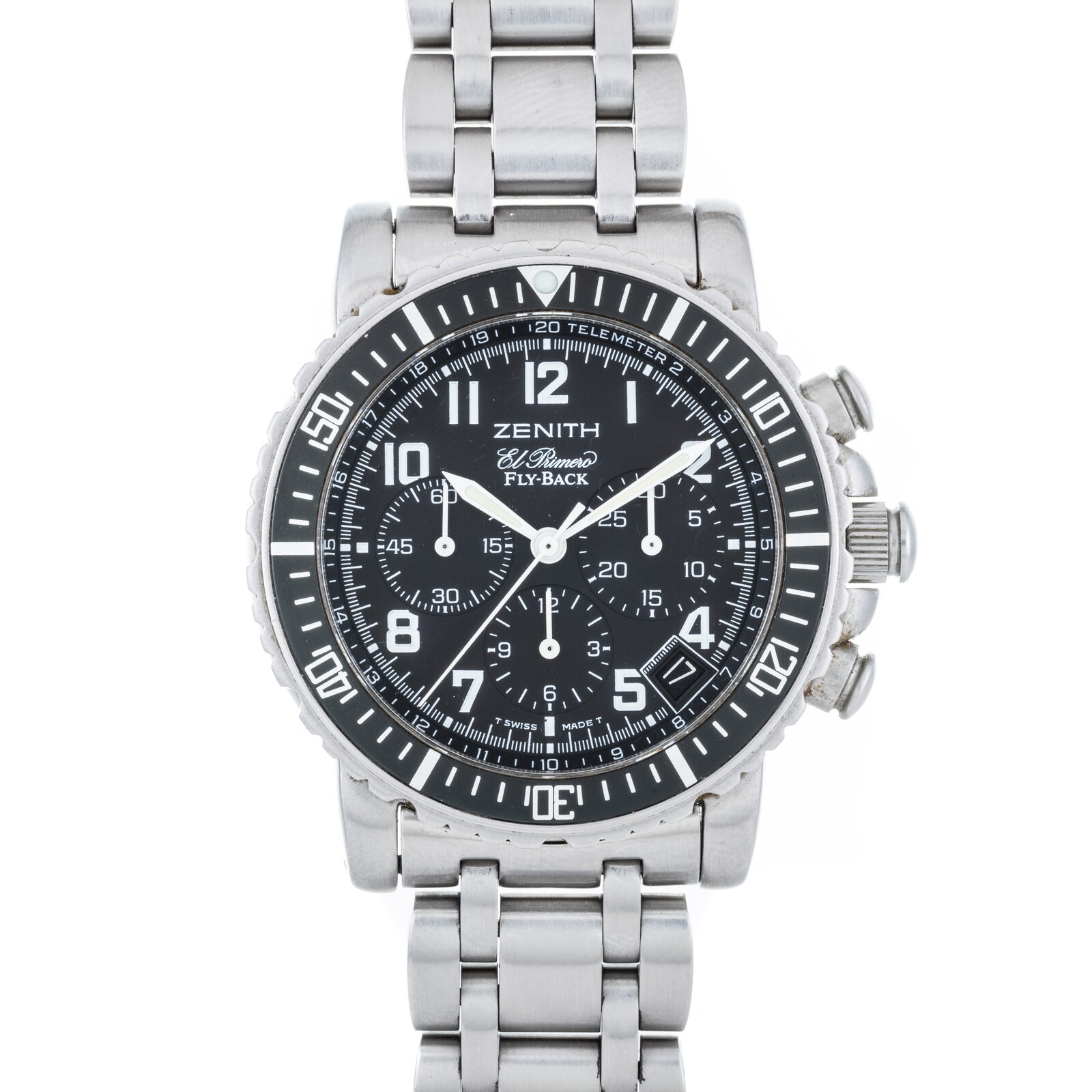 Pre-Owned Zenith by Analog Shift El Primero Rainbow Flyback Chronograph