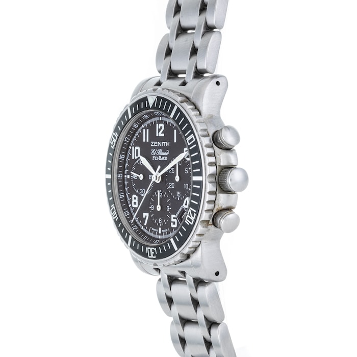 Pre-Owned Zenith by Analog Shift El Primero Rainbow Flyback Chronograph