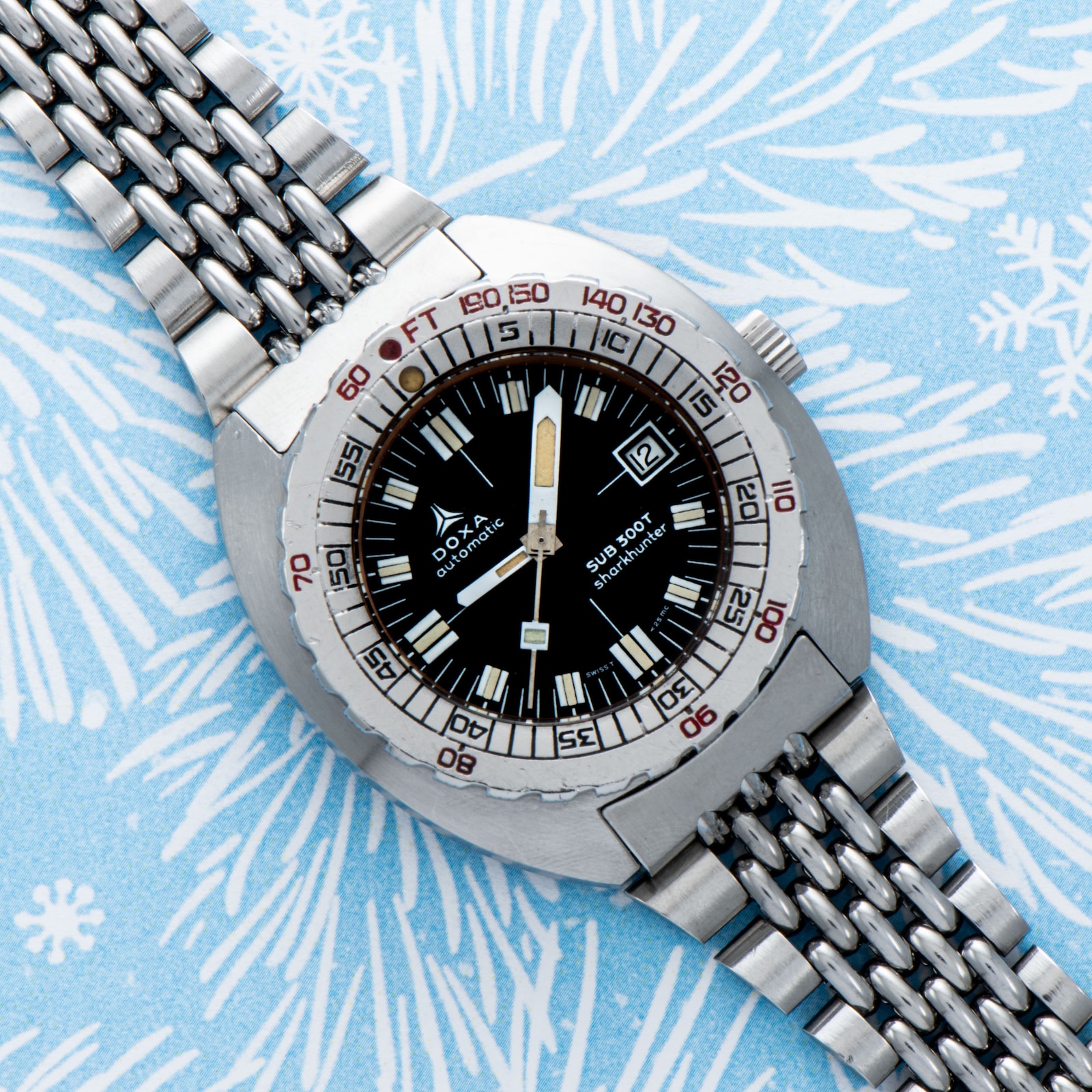 Pre-Owned Doxa by Analog Shift DOXA Sub 300T Sharkhunter