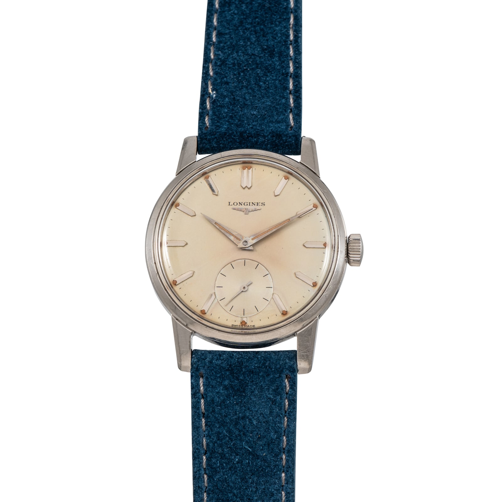 Pre-Owned Longines Steel Dress Watch