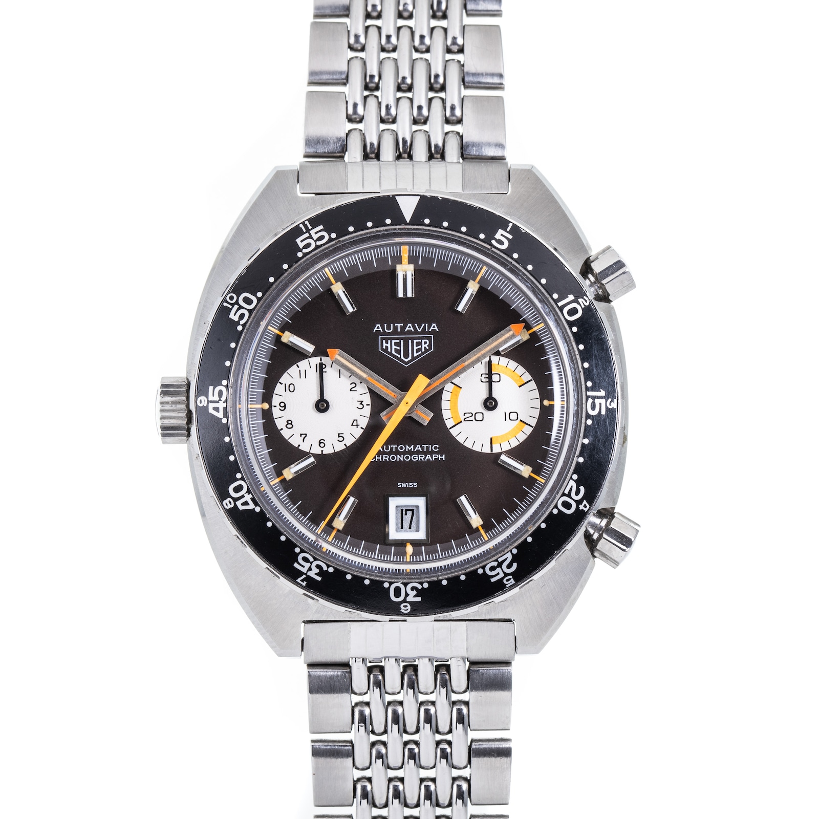 Pre-Owned Heuer Heuer Autavia 'Orange Boy'