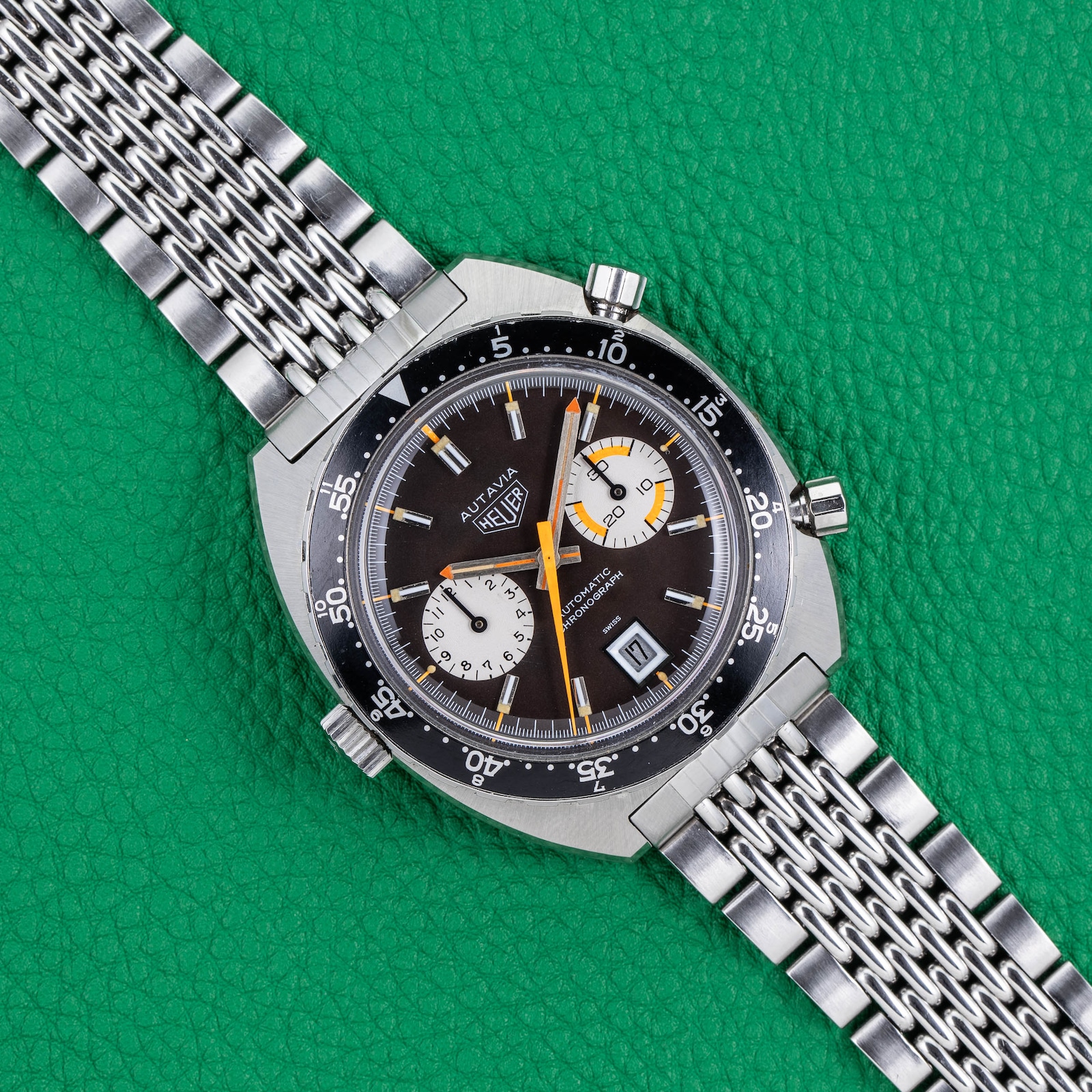 Pre-Owned Heuer Heuer Autavia 'Orange Boy'