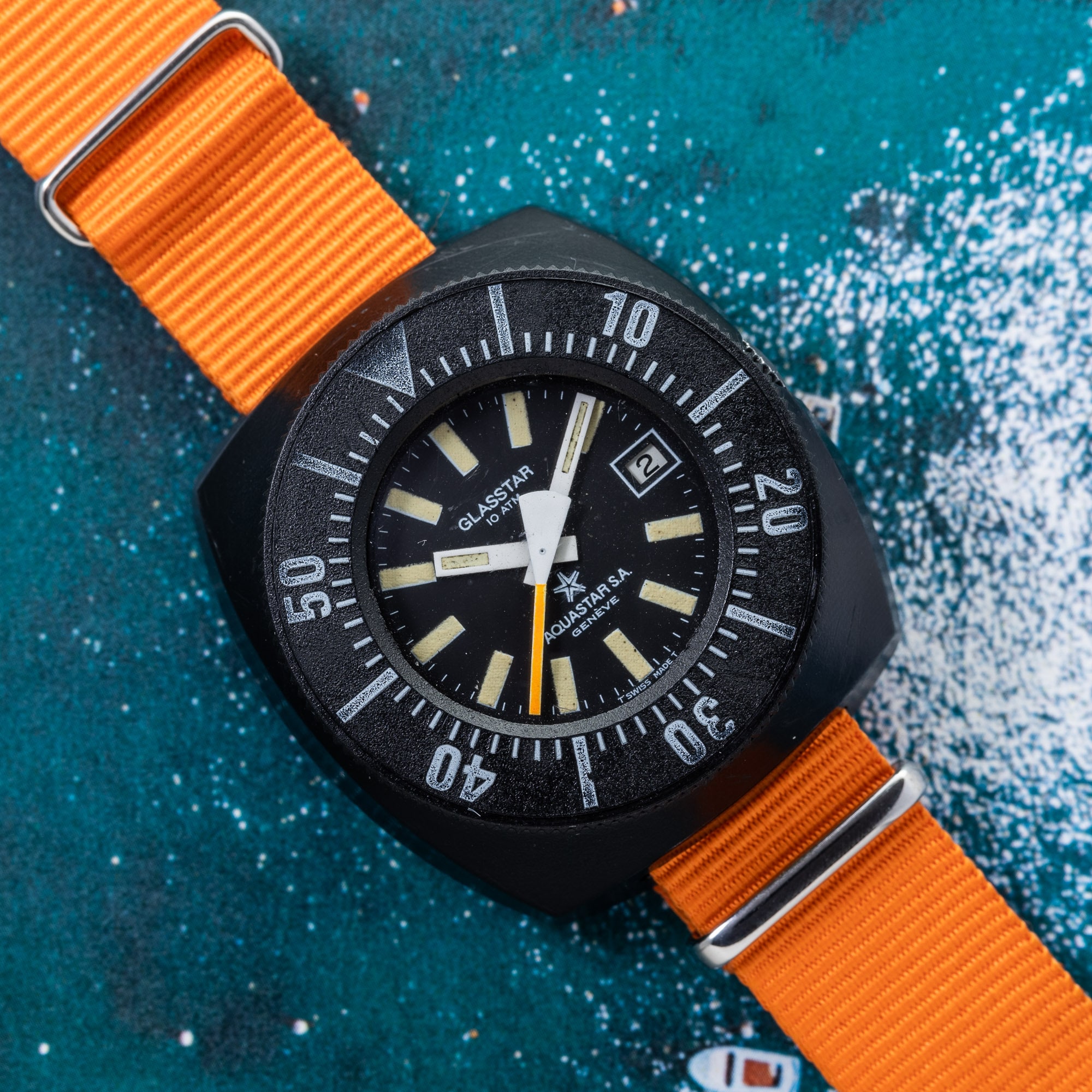 Aquastar Benthos 500 “SA” Vintage Divers Watch - The Chrono Duo - Vintage  watch sales