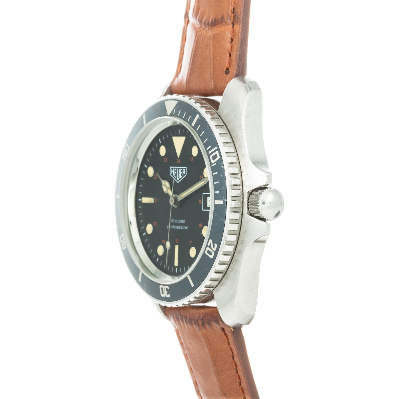 Pre-Owned Heuer by Analog Shift Heuer Monnin Professional Diver
