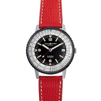 Pre-Owned Ollech & Wajs Slide-Rule Watch for General Electric